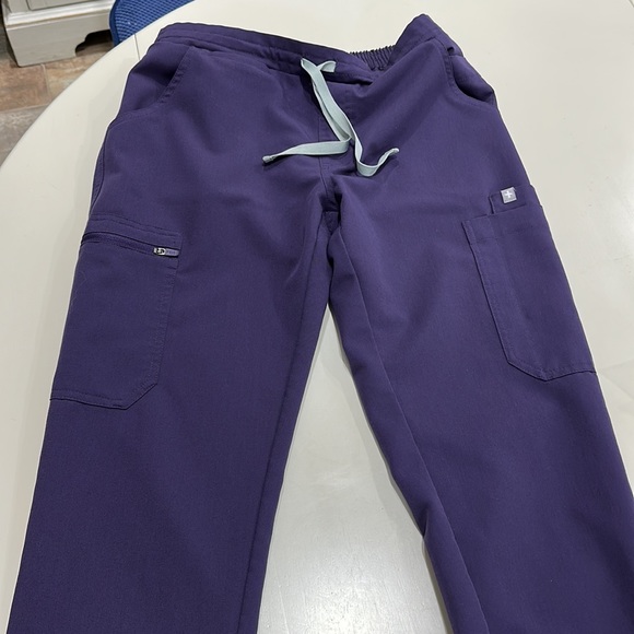 PURPLE SHADOW FIGS SET - Catarina top XXS and Yola pants XS - Picture 5 of 6